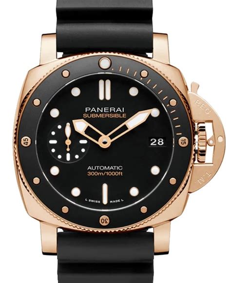 panerai submersible gold